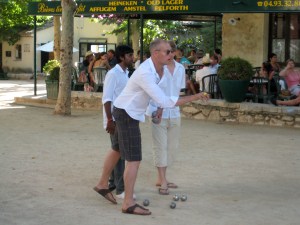 Pétanque in Provence