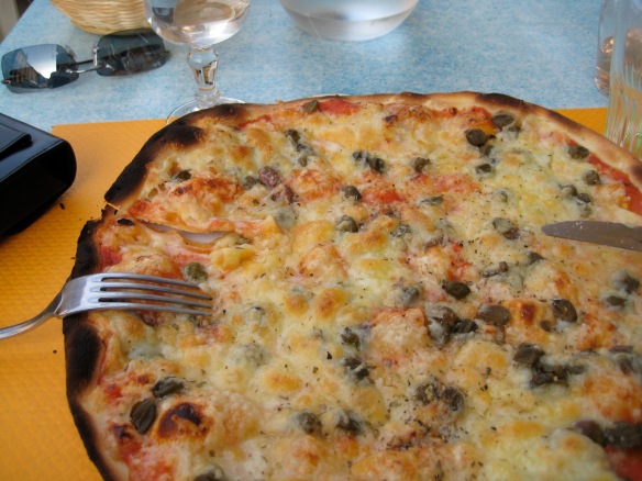 Yummy pizza abounds in the South of France