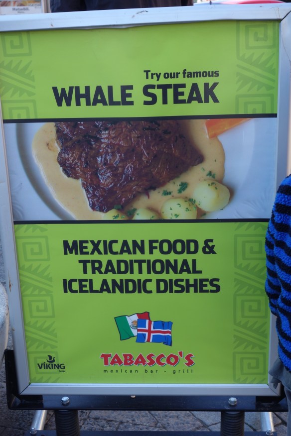 Hmmm. We did not partake, but I'm still curious about how Mexican food and Icelandic food would be combined...